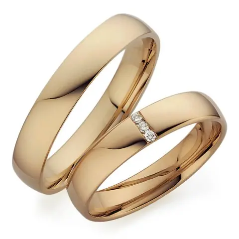 123traumringe Rotgold 333 Hochwertig