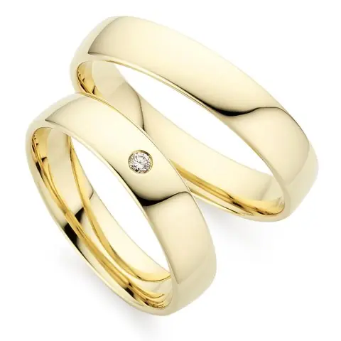 123traumringe Gelbgold 375 Exklusiv