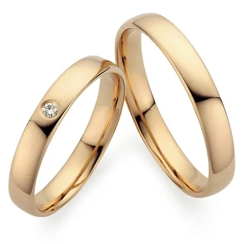 123traumringe Rotgold 375 Geld-Zurück-Garantie