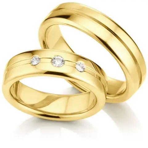 123traumringe Gelbgold 375 Direkt Vom Hersteller