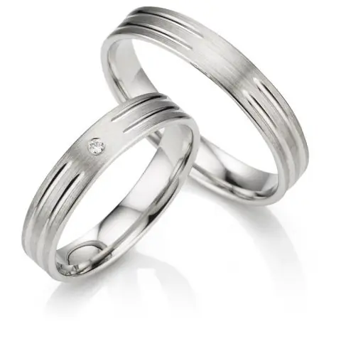 Weltweiter Versand 123traumringe Weissgold 375