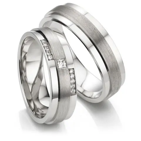 123traumringe Palladium 585 Schneller Versand