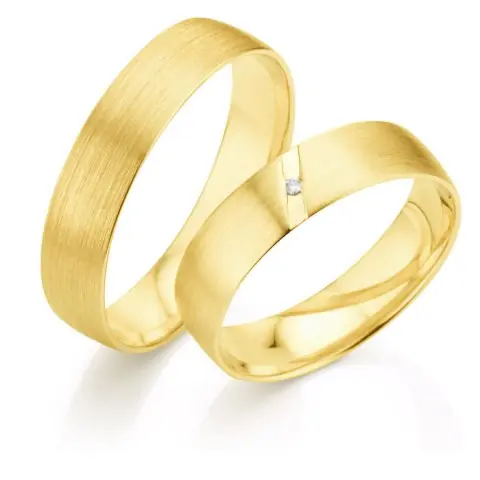 123traumringe Gelbgold 375 Schneller Versand