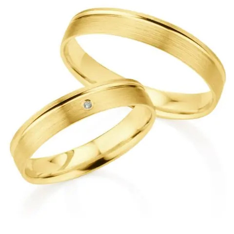 123traumringe Gelbgold 375 Zertifiziert