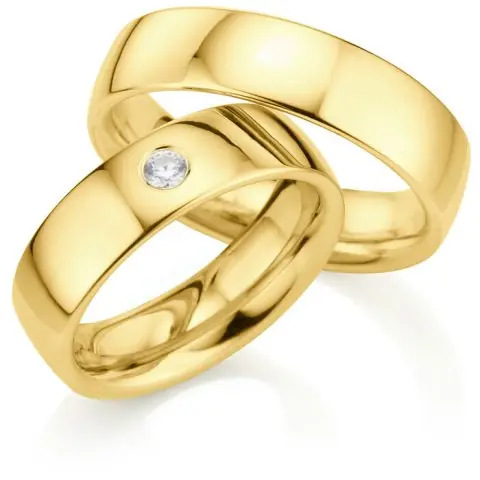 123traumringe Gelbgold 375 Im Trend