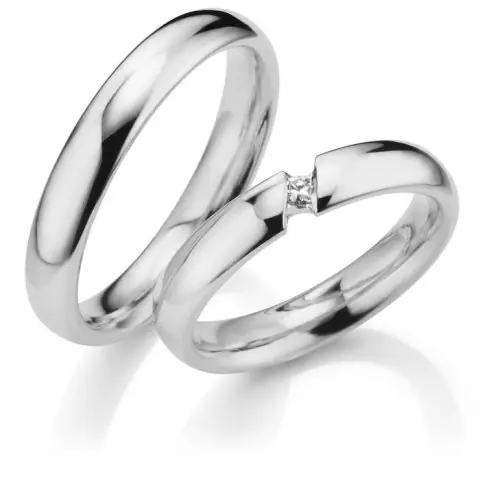 123traumringe Palladium 585 Neue Ware