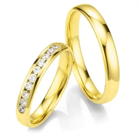 123traumringe Gelbgold 375 Zertifiziert