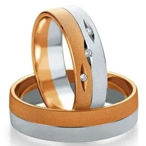 Wochenendangebot Breuning Weissgold/Rotgold 375