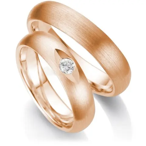 123traumringe Rotgold 375 Markenware