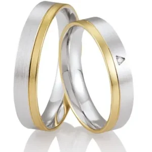 123traumringe Gelbgold/Weissgold 375 Direkt Vom Hersteller