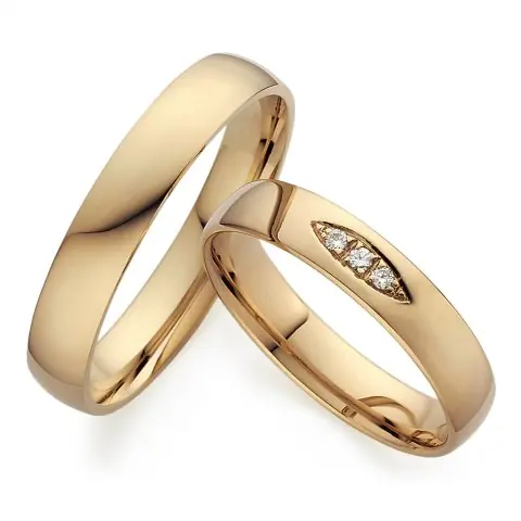 Weltweiter Versand 123traumringe Rotgold 375