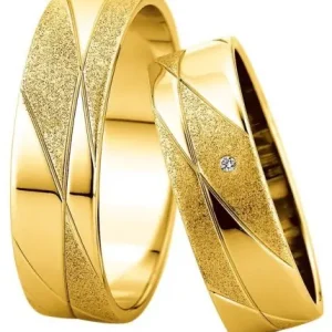 Zertifiziert Saint Maurice Gelbgold 333