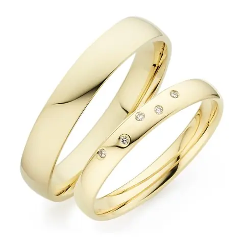 123traumringe Gelbgold 585 Premium