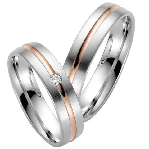 Versand Am Gleichen Tag Rauschmayer Weissgold/Rotgold 585