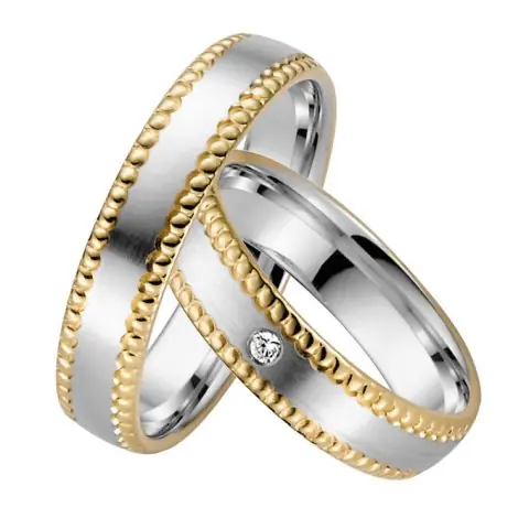 Zertifiziert Rauschmayer Gelbgold/Weissgold 585