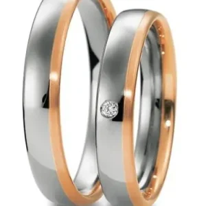 Versand Am Gleichen Tag Breuning Weissgold/Rotgold 585