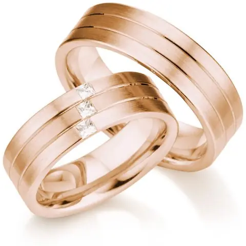 123traumringe Rotgold 585 Heißes Angebot