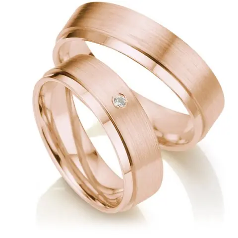 123traumringe Rotgold 585 Neuheit