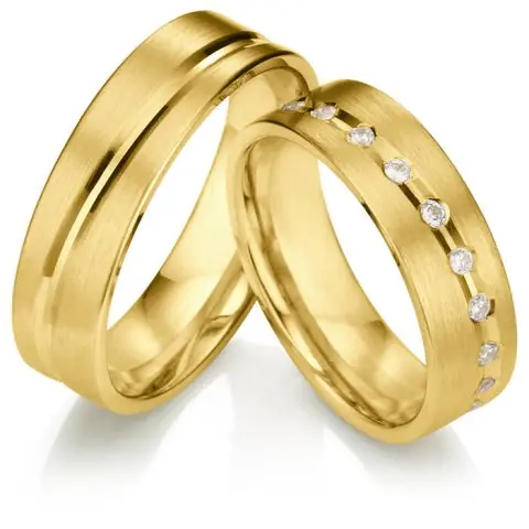 123traumringe Gelbgold 585 Abverkauf