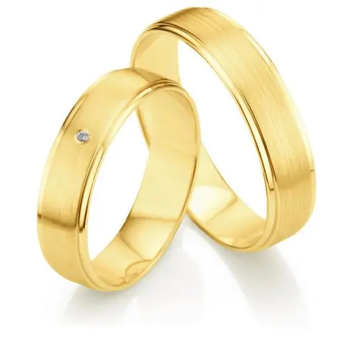 123traumringe Gelbgold 585 Top-Qualität