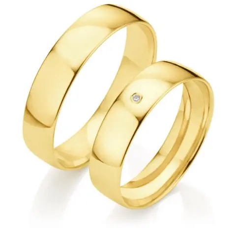 123traumringe Gelbgold 585 Markenprodukt