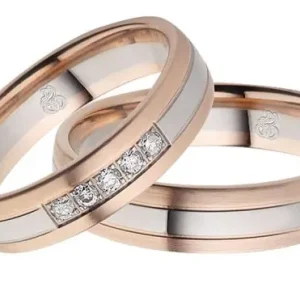 Zertifiziert Rauschmayer Weissgold/Rotgold 585