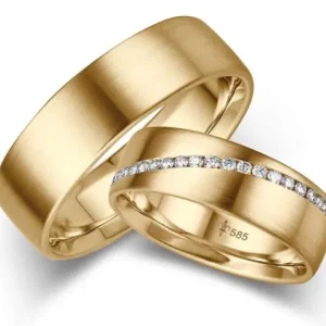 Weltweiter Versand Giloy Amelie Gelbgold 585