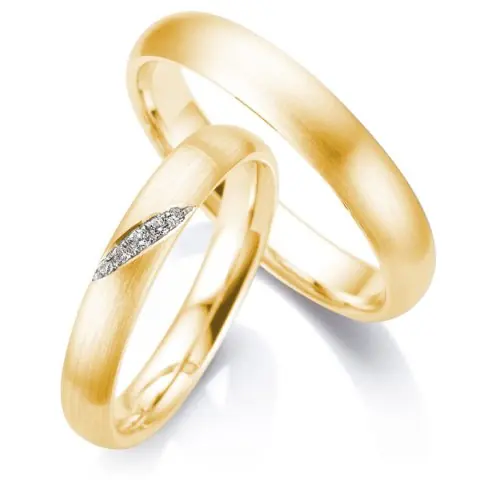 123traumringe Gelbgold 585 Echt