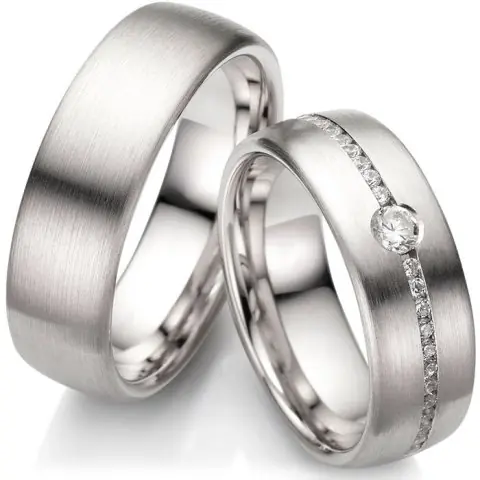 Zertifiziert 123traumringe Palladium 950