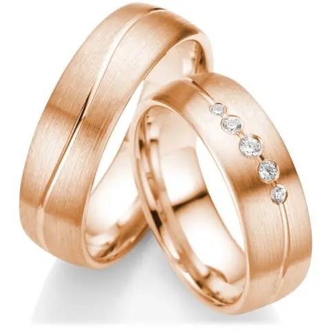 123traumringe Rotgold 585 Exklusiv