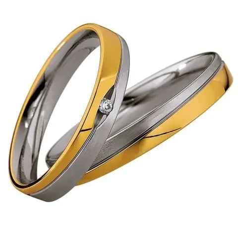 Weltweiter Versand Saint Maurice Gelbgold/Weissgold 333