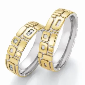 Versand Am Gleichen Tag CR Collection Ruesch Gelbgold/Weissgold 585