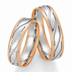 Wochenendangebot CR Collection Ruesch Weissgold/Rotgold 585