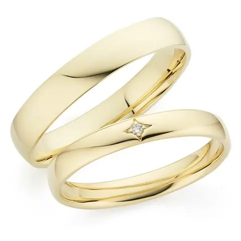 123traumringe Gelbgold 585 Im Trend