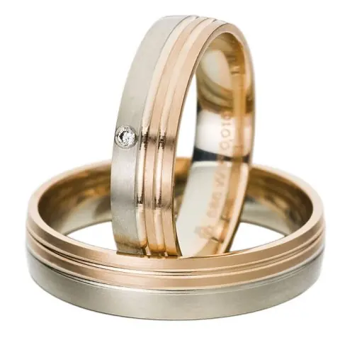 Rauschmayer Weissgold/Rotgold 750 Nur Heute