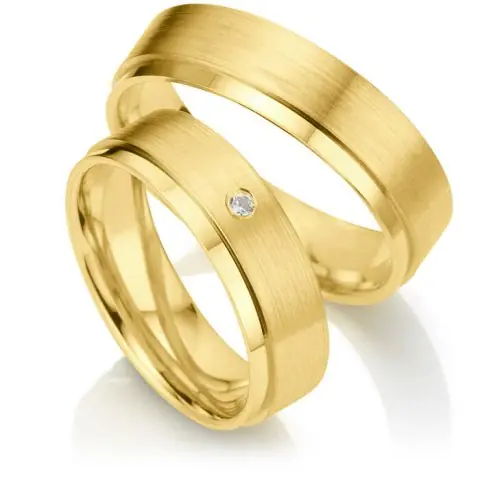 123traumringe Gelbgold 750 Billig