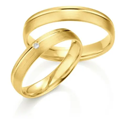 123traumringe Gelbgold 750 Neue Ware