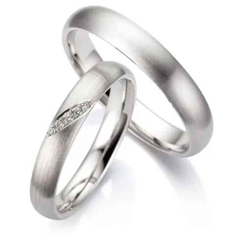 Weltweiter Versand 123traumringe Weissgold 750