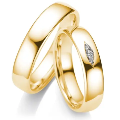 123traumringe Gelbgold 750 Geld-Zurück-Garantie